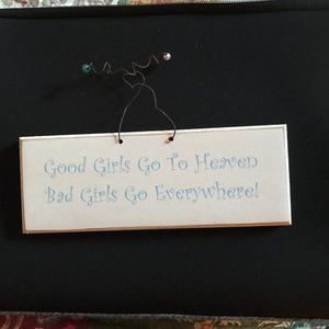 Wooden Plaque